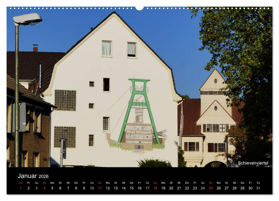 Gelsenkirchen 2026 (CALVENDO Wandkalender 2026)