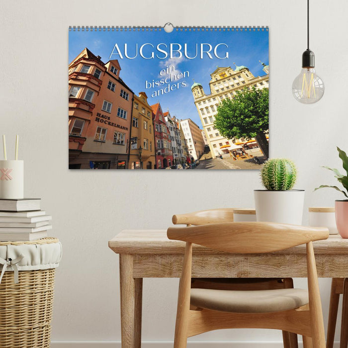 Augsburg – ein bisschen anders (CALVENDO Wandkalender 2026)