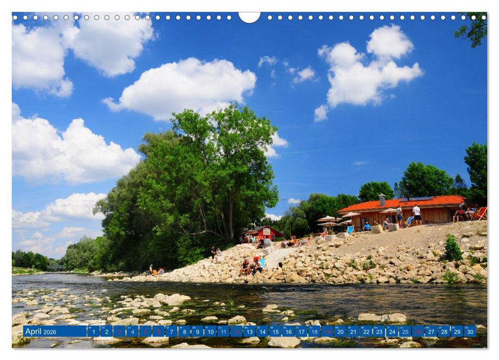 Augsburg – ein bisschen anders (CALVENDO Wandkalender 2026)