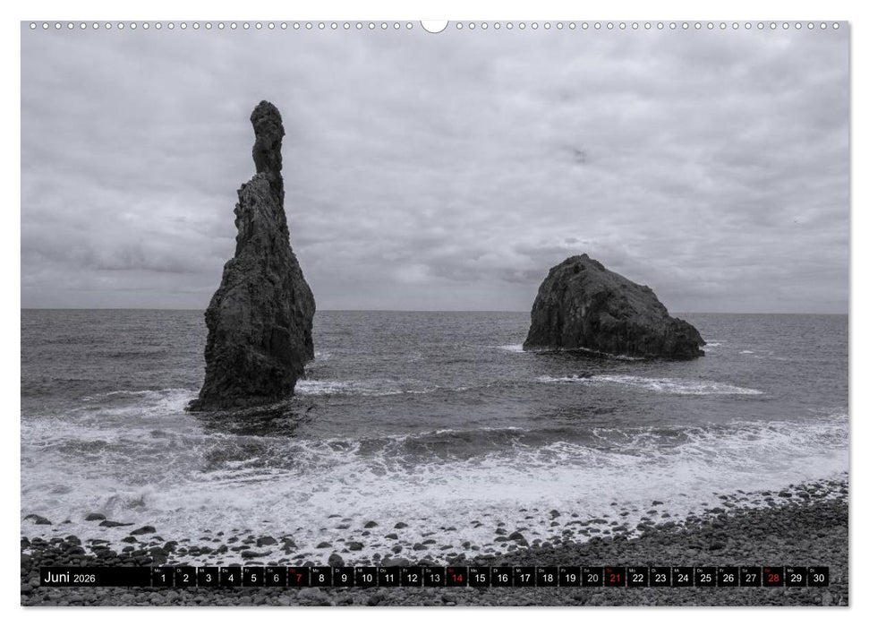 Stille Momente in Schwarz-Weiss (CALVENDO Premium Wandkalender 2026)