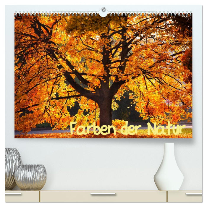Farben der Natur (CALVENDO Premium Wandkalender 2026)