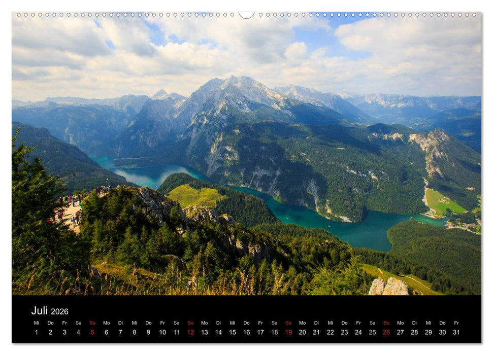 Berchtesgadener Land (CALVENDO Premium Wandkalender 2026)