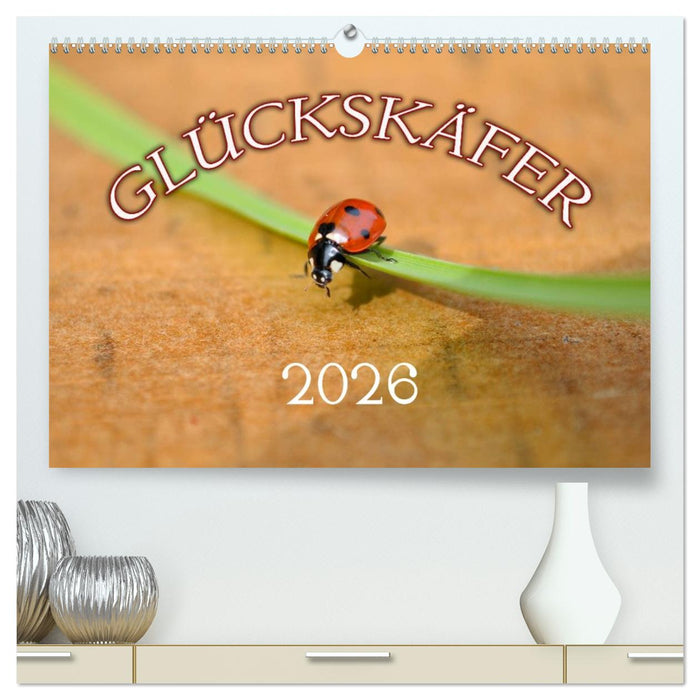 Marienkäfer 2026 (CALVENDO Premium Wandkalender 2026)