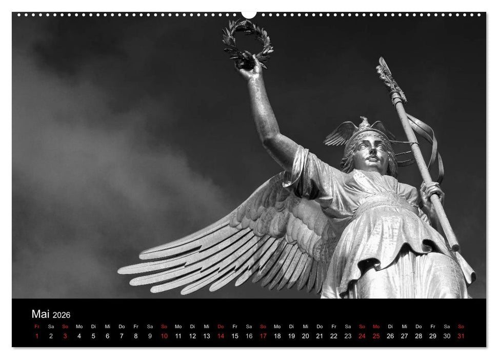 Berlin Monochrome (CALVENDO Wandkalender 2026)