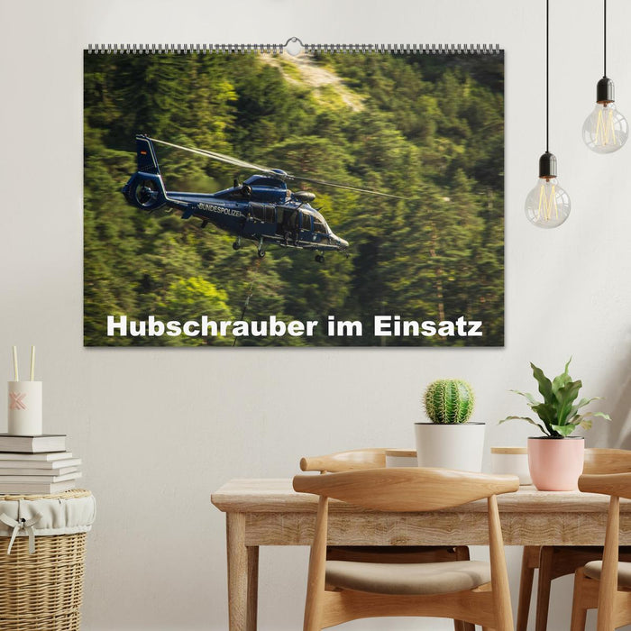 Hubschrauber im Einsatz (CALVENDO Wandkalender 2026)