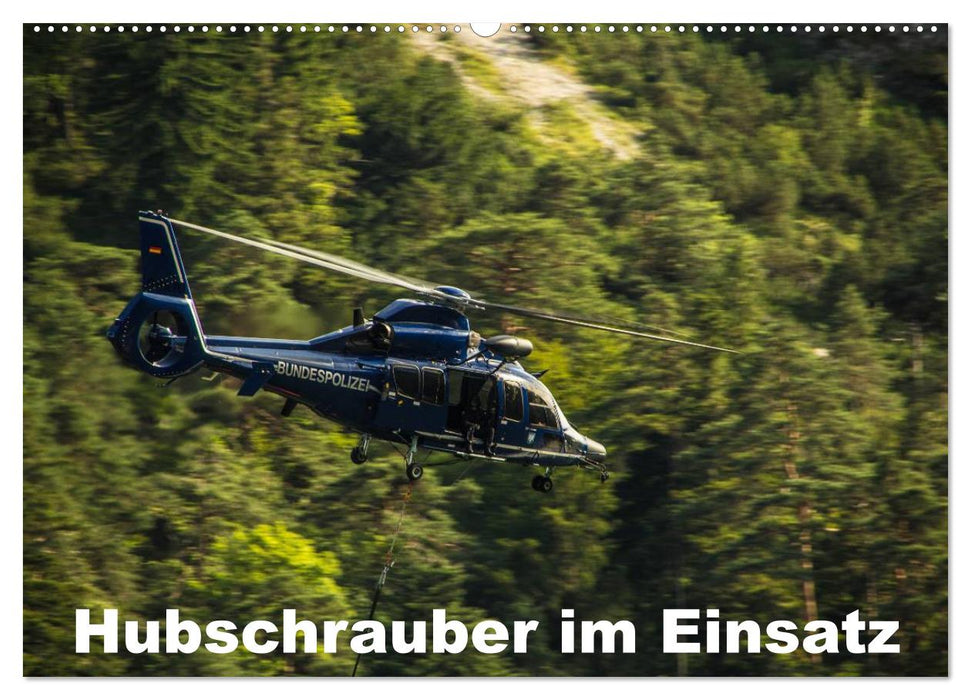 Hubschrauber im Einsatz (CALVENDO Wandkalender 2026)