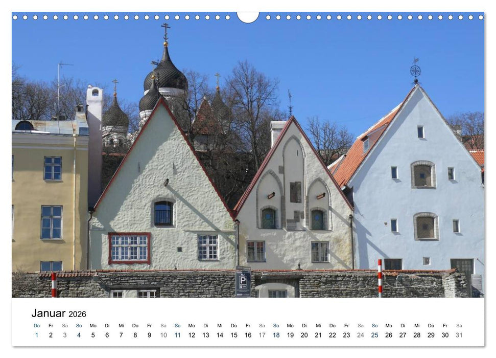 Tallinn (CALVENDO Wandkalender 2026)