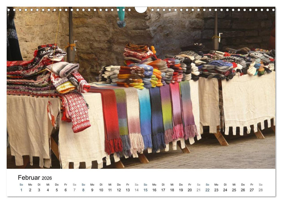 Tallinn (CALVENDO Wandkalender 2026)