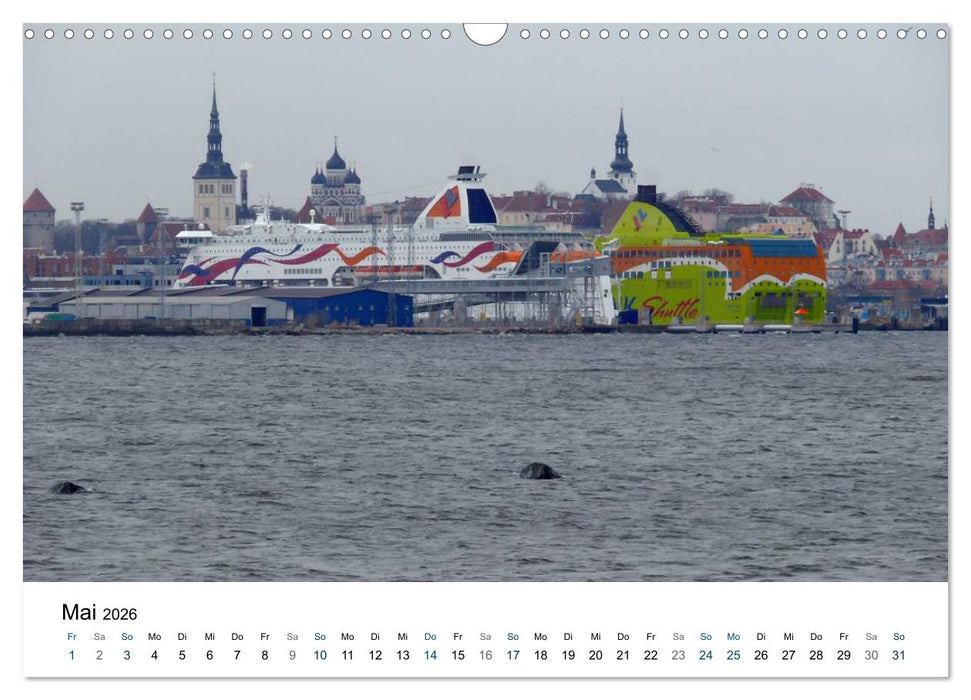 Tallinn (CALVENDO Wandkalender 2026)