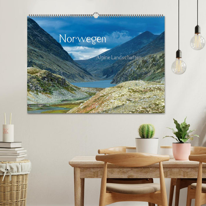 Norwegen - Alpine Landschaften (CALVENDO Wandkalender 2026)