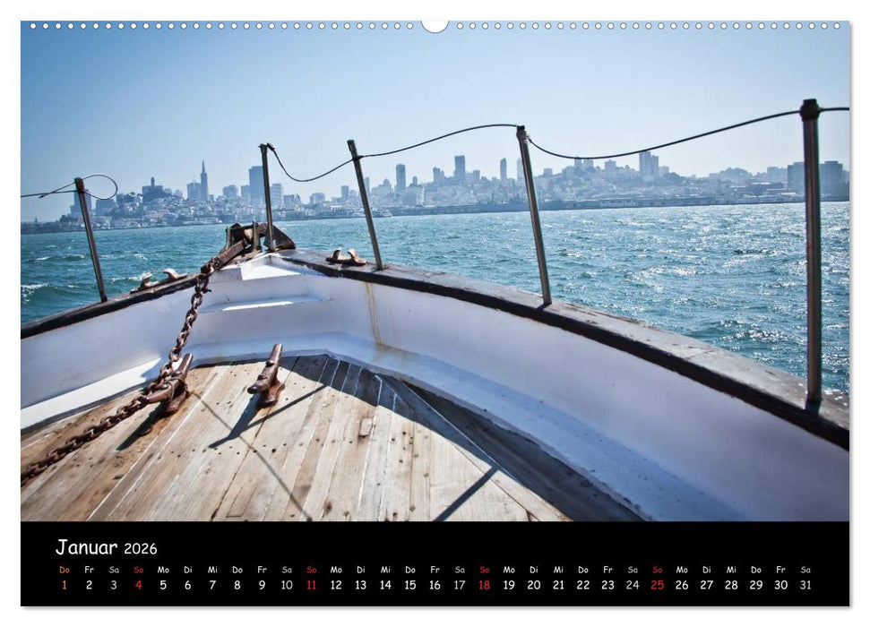 San Francisco - street view (CALVENDO Premium Wandkalender 2026)