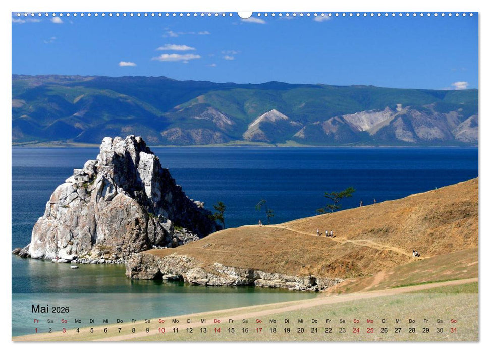 Olchon - Insel im Baikalsee (CALVENDO Premium Wandkalender 2026)