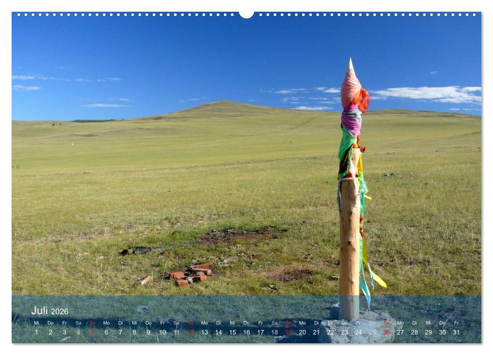 Olchon - Insel im Baikalsee (CALVENDO Premium Wandkalender 2026)