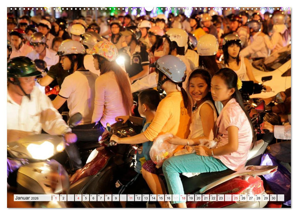 Vietnam (CALVENDO Wandkalender 2026)