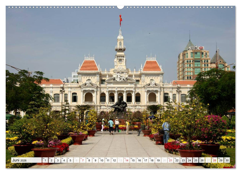 Vietnam (CALVENDO Wandkalender 2026)
