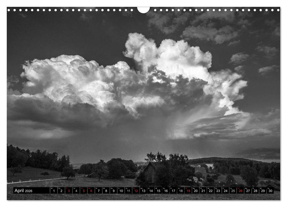 Stille Momente in Schwarz-Weiss (CALVENDO Wandkalender 2026)