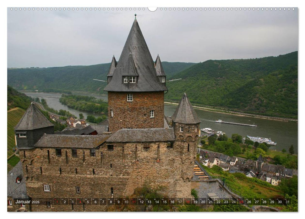 Deutsche Burgen (CALVENDO Wandkalender 2026)
