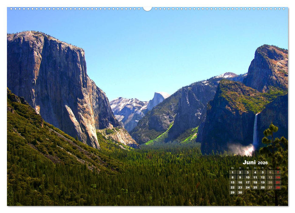 Wundervolles Amerika (CALVENDO Premium Wandkalender 2026)