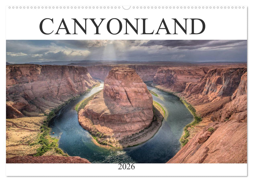 CANYONLAND, USA (CALVENDO Wandkalender 2026)