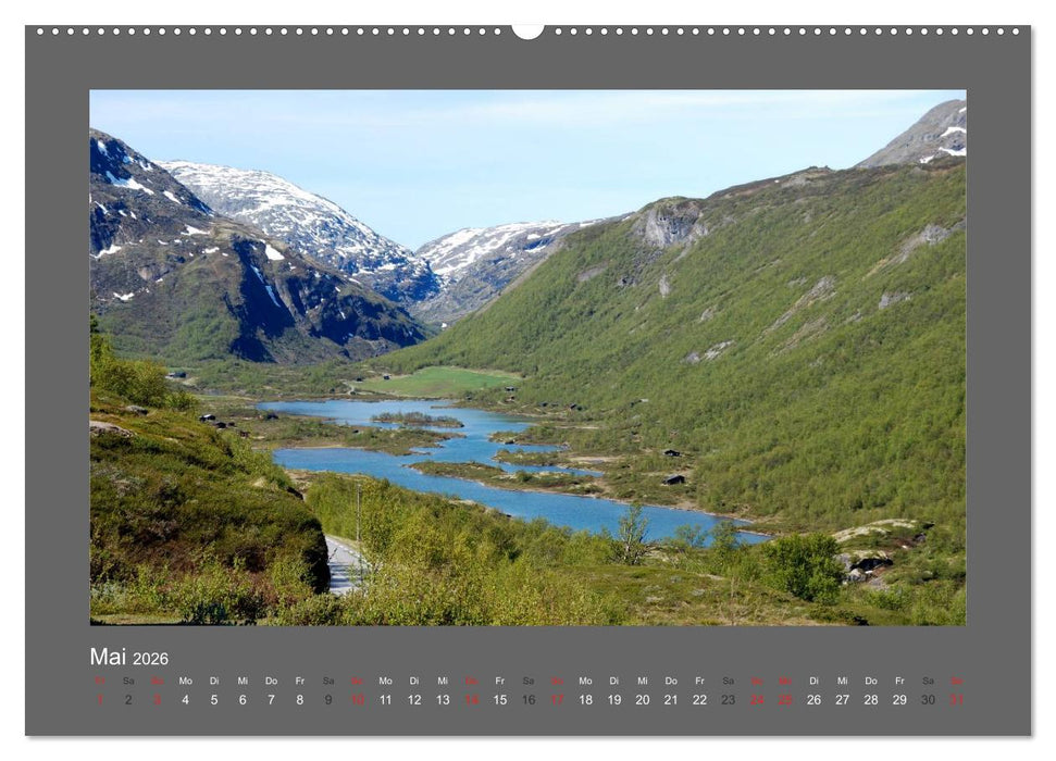 SKANDINAVIEN (CALVENDO Wandkalender 2026)