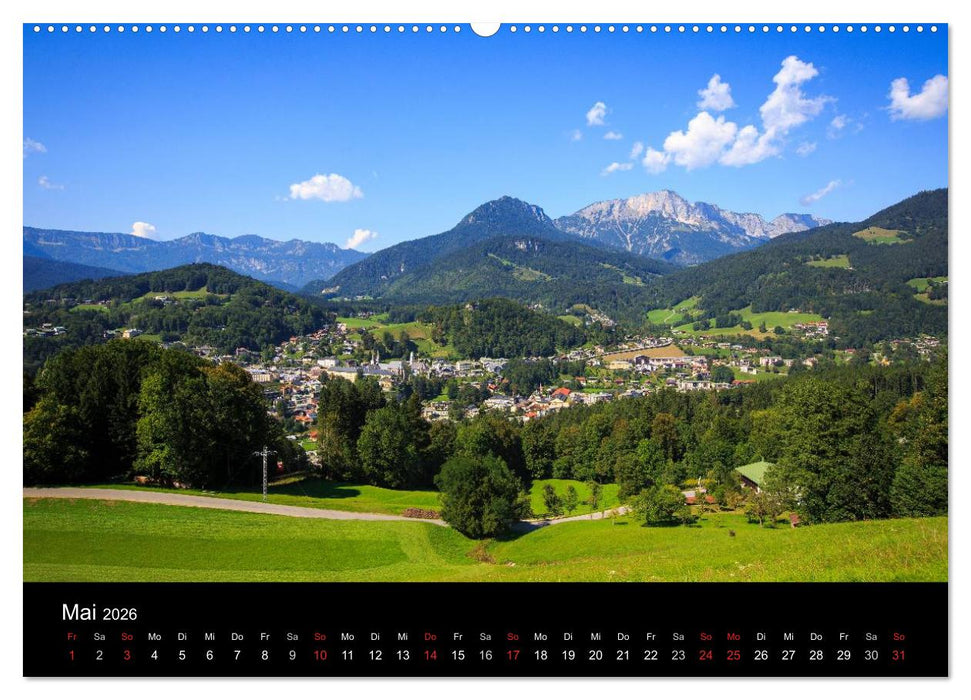 Berchtesgadener Land (CALVENDO Wandkalender 2026)