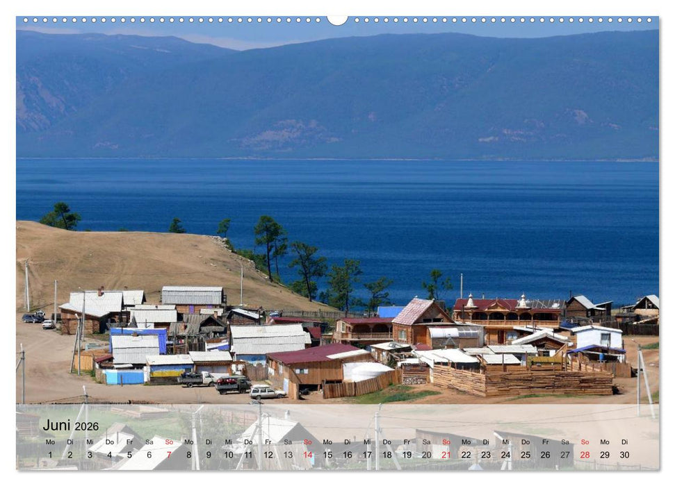 Olchon - Insel im Baikalsee (CALVENDO Wandkalender 2026)