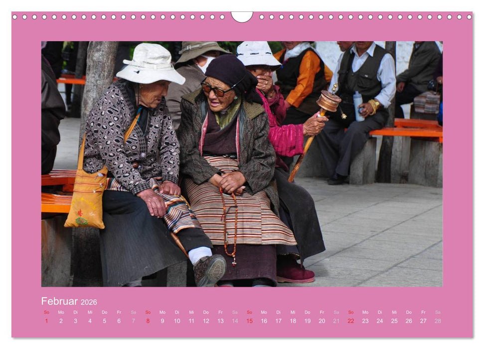 Tibet - Auf dem Dach der Welt (CALVENDO Wandkalender 2026)