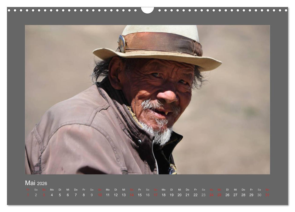 Tibet - Auf dem Dach der Welt (CALVENDO Wandkalender 2026)