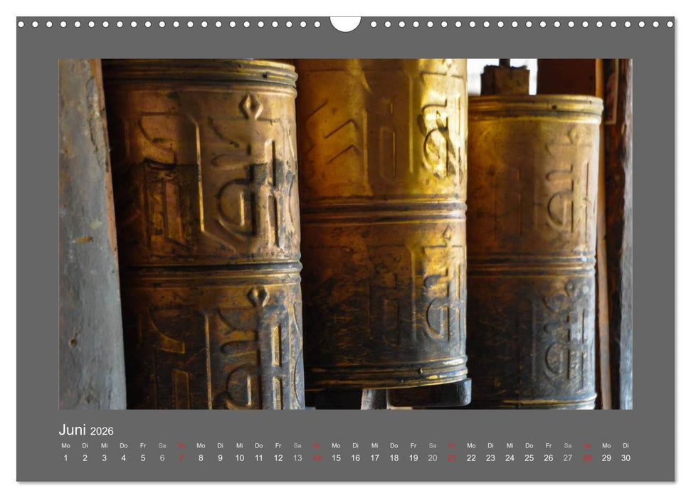 Tibet - Auf dem Dach der Welt (CALVENDO Wandkalender 2026)