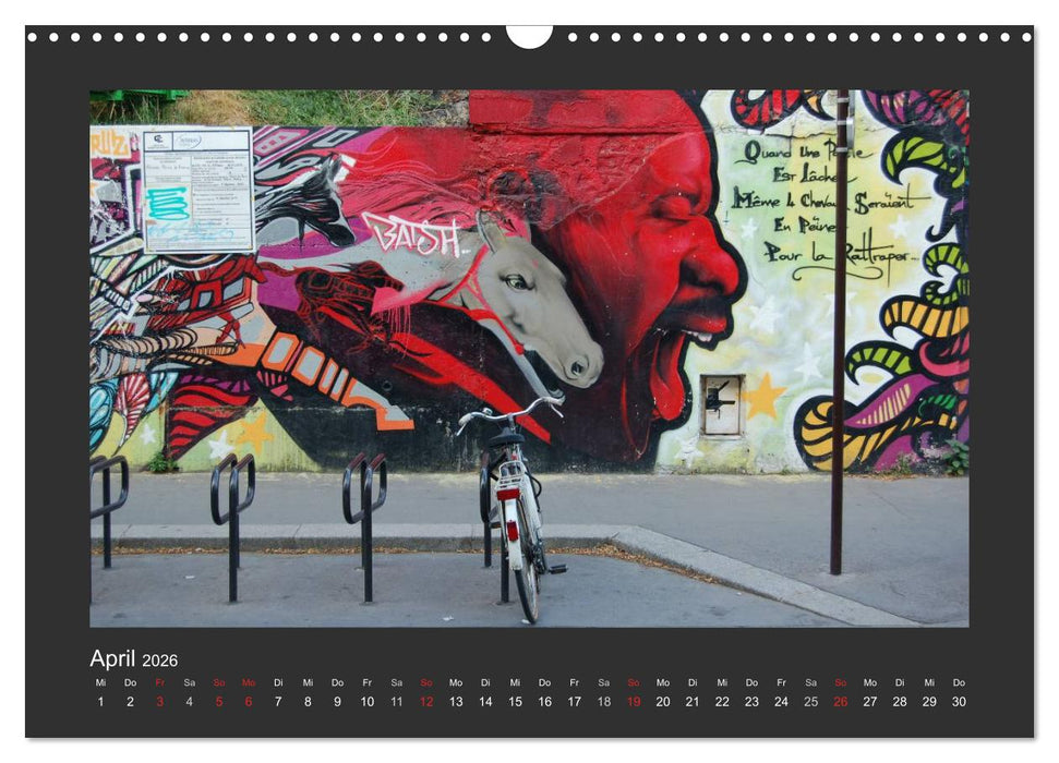 Paris, mon amour (CALVENDO Wandkalender 2026)