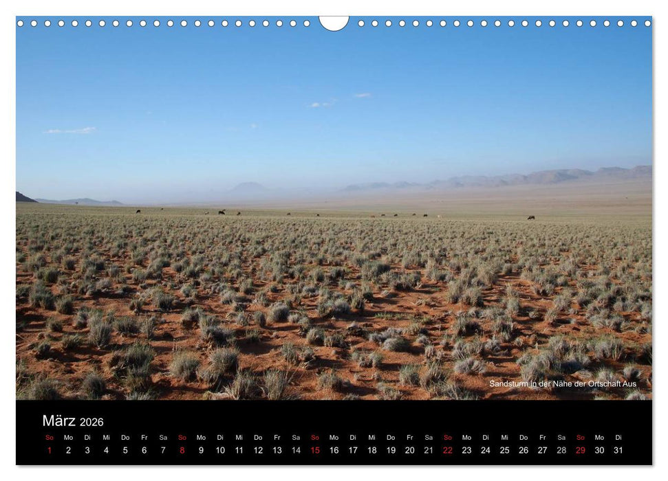 Namibia (CALVENDO Wandkalender 2026)