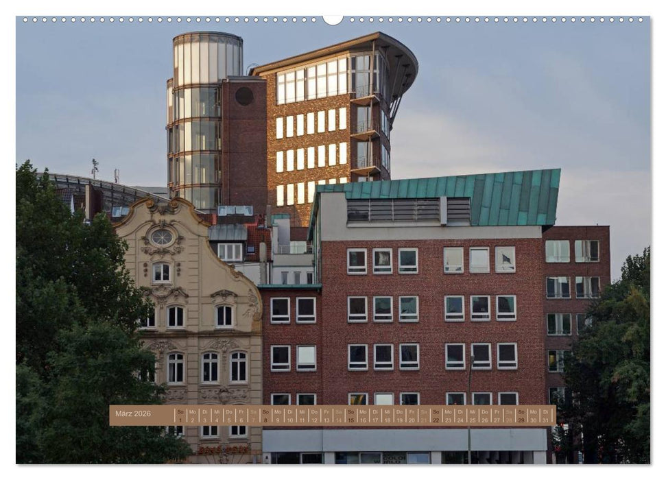 Perle Hamburg (CALVENDO Premium Wandkalender 2026)