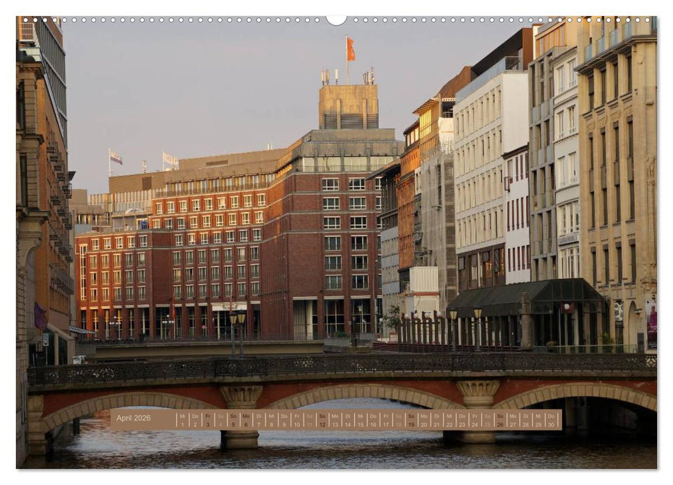 Perle Hamburg (CALVENDO Premium Wandkalender 2026)