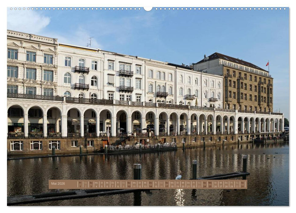 Perle Hamburg (CALVENDO Premium Wandkalender 2026)