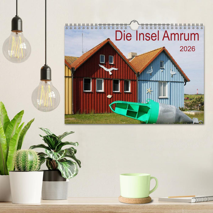 Die Insel Amrum (CALVENDO Wandkalender 2026)