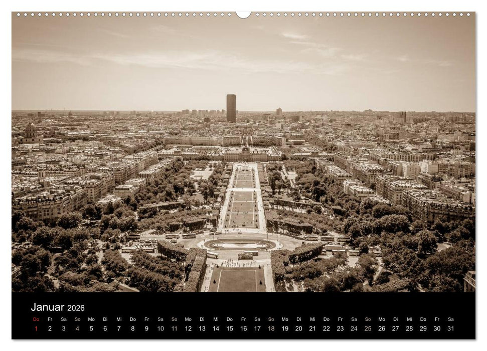 Paris (CALVENDO Premium Wandkalender 2026)