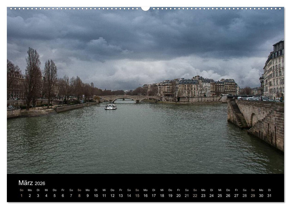 Paris (CALVENDO Premium Wandkalender 2026)