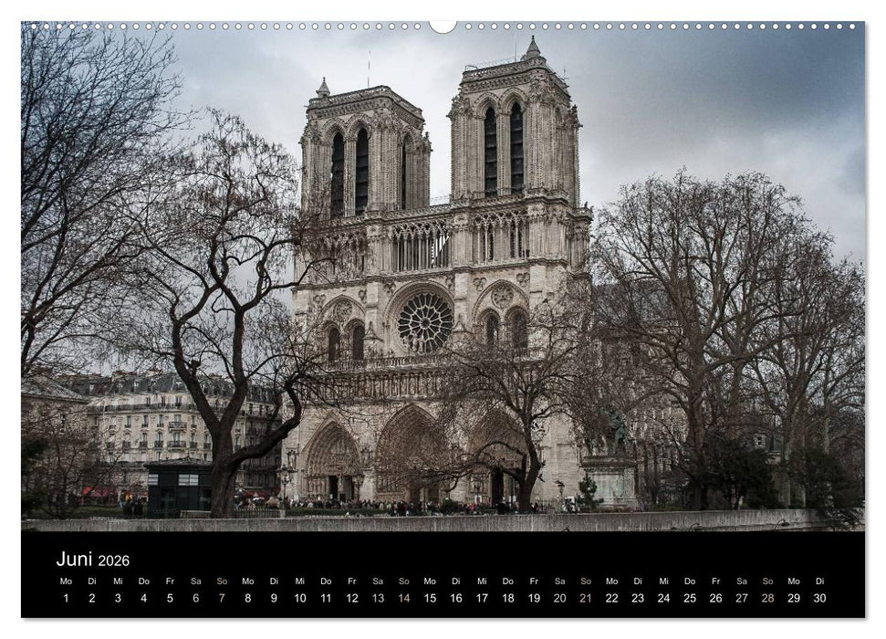 Paris (CALVENDO Premium Wandkalender 2026)
