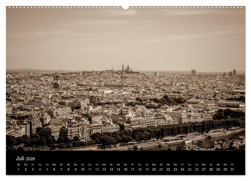 Paris (CALVENDO Premium Wandkalender 2026)