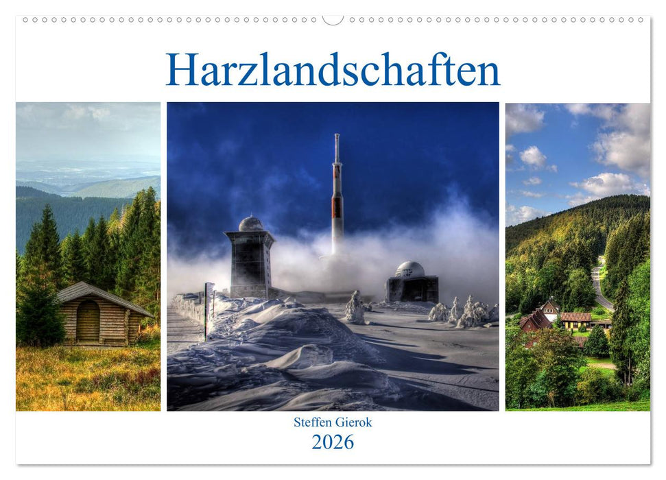 Harz Landschaften (CALVENDO Wandkalender 2026)