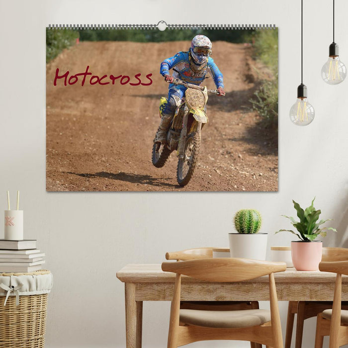 Motocross - Terminplaner (CALVENDO Wandkalender 2026)