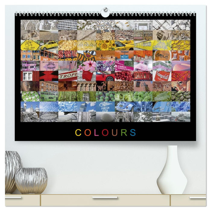 Colours (CALVENDO Premium Wandkalender 2026)