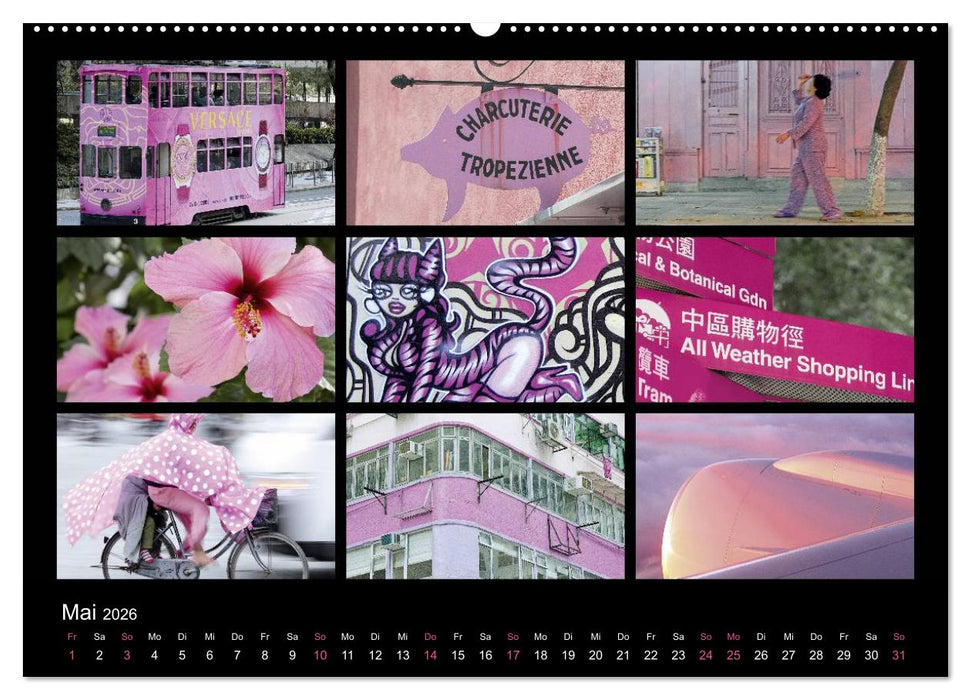 Colours (CALVENDO Premium Wandkalender 2026)