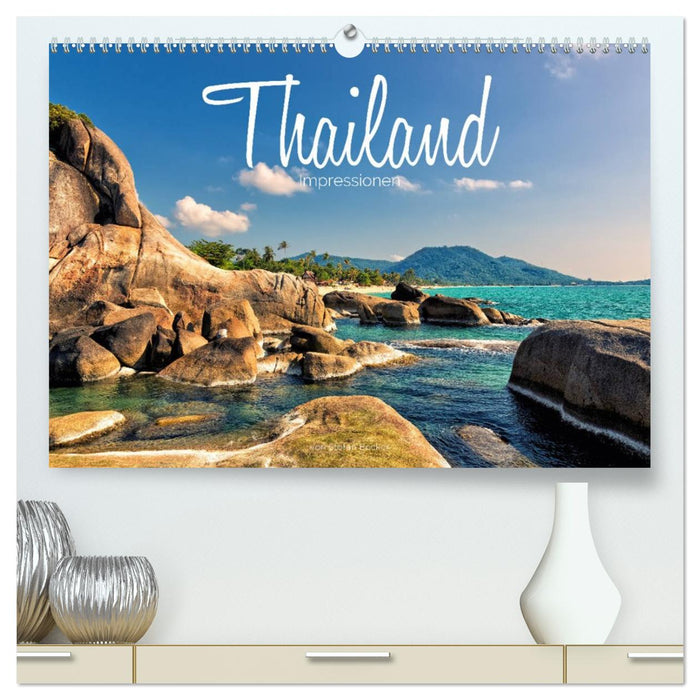 Thailand Impressionen (CALVENDO Premium Wandkalender 2026)