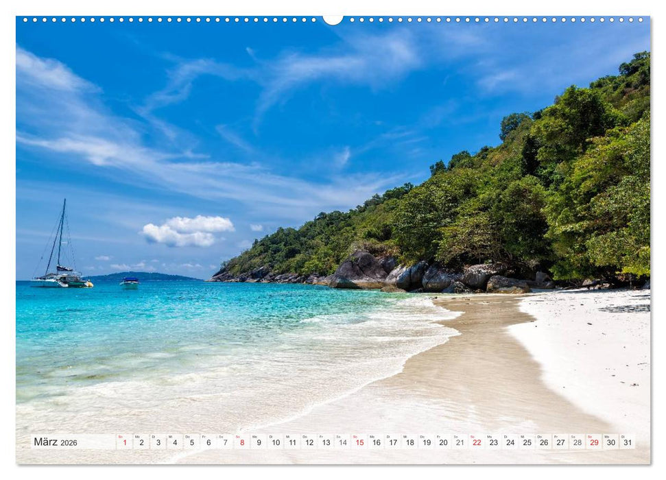 Thailand Impressionen (CALVENDO Premium Wandkalender 2026)