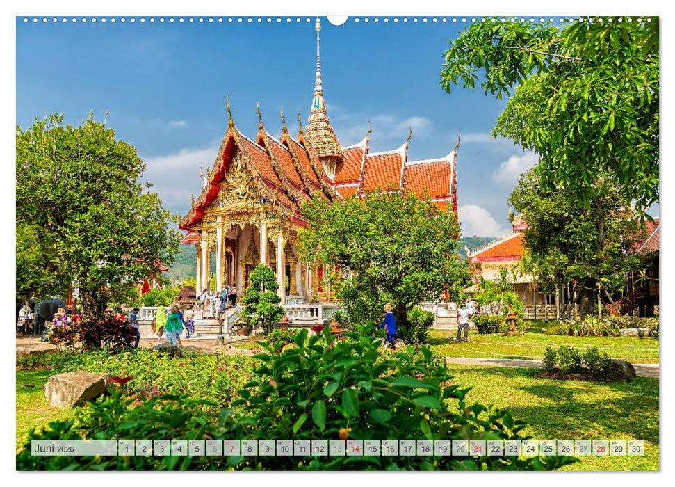 Thailand Impressionen (CALVENDO Premium Wandkalender 2026)