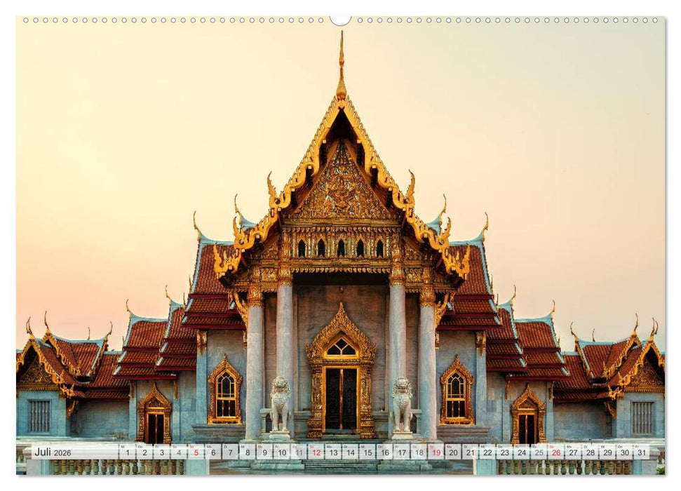 Thailand Impressionen (CALVENDO Premium Wandkalender 2026)