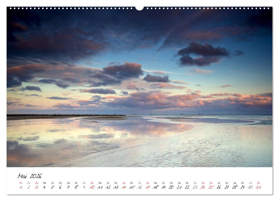 Föhrweh - Stimmungsvolle Nordsee Bilder (CALVENDO Premium Wandkalender 2026)
