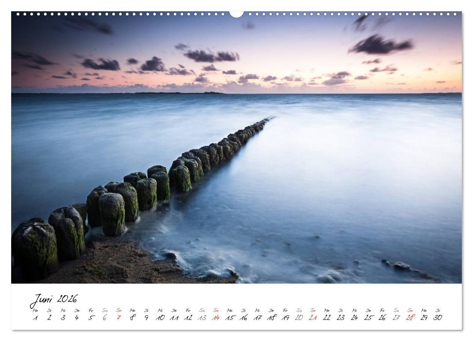 Föhrweh - Stimmungsvolle Nordsee Bilder (CALVENDO Premium Wandkalender 2026)