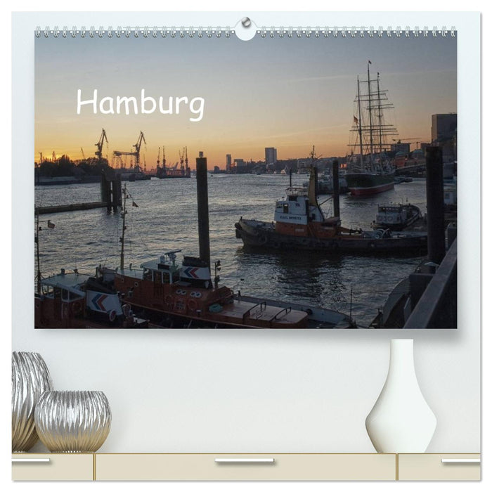 Hamburg (CALVENDO Premium Wandkalender 2026)